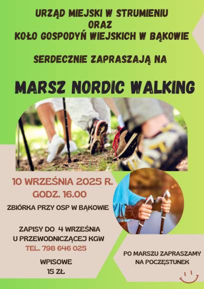 Marsz Nordic Walking